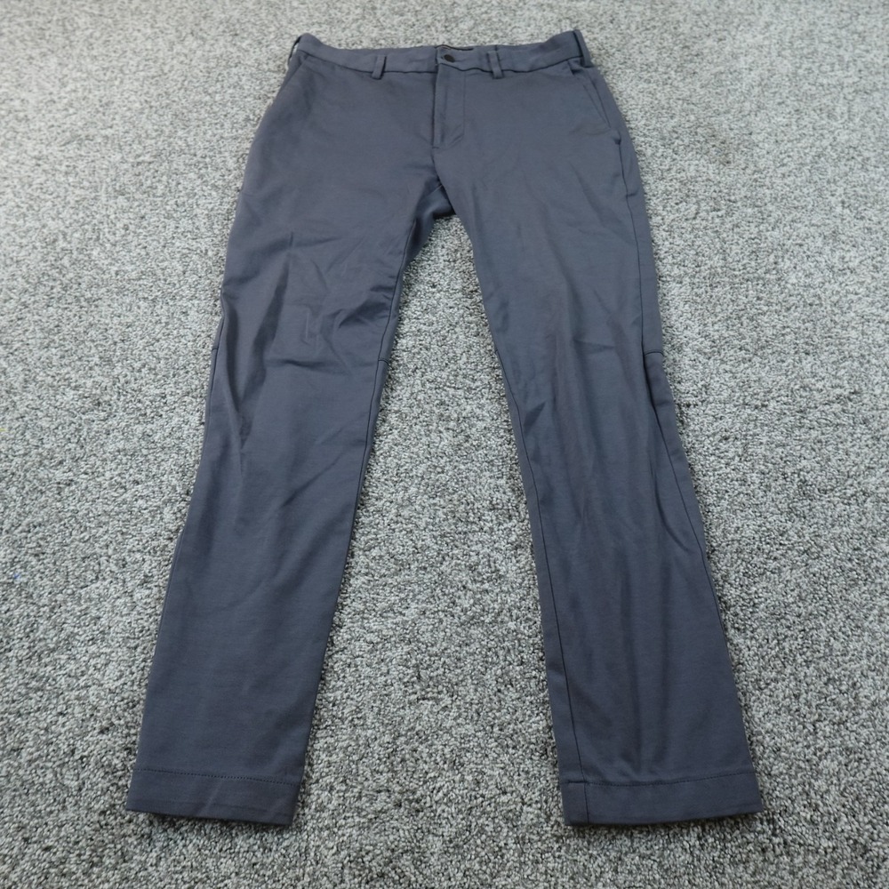 Banana Republic Pants Mens 30X30 Gray Slim Fit Chino Trouser Performance Stretch